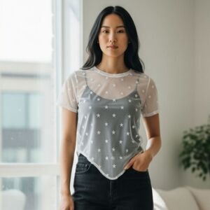 Love Ivory Star Pattern